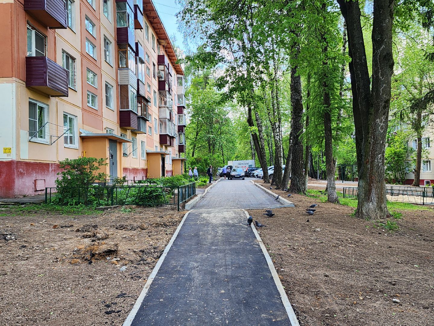 чехов, улица чехова, дворы, комплексное благоустройство, обновление, ремонт, парковки, проезды, пешеходные дорожки, спортивная площадка, зоны отдыха, скамейки, освещение, формирование комфортной городской среды,