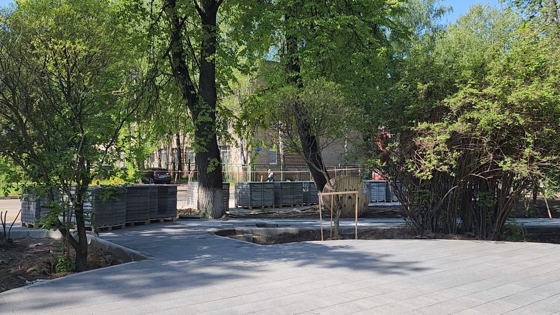 королёв, благоустройство сквера в королеве, ркк энергия в королеве,