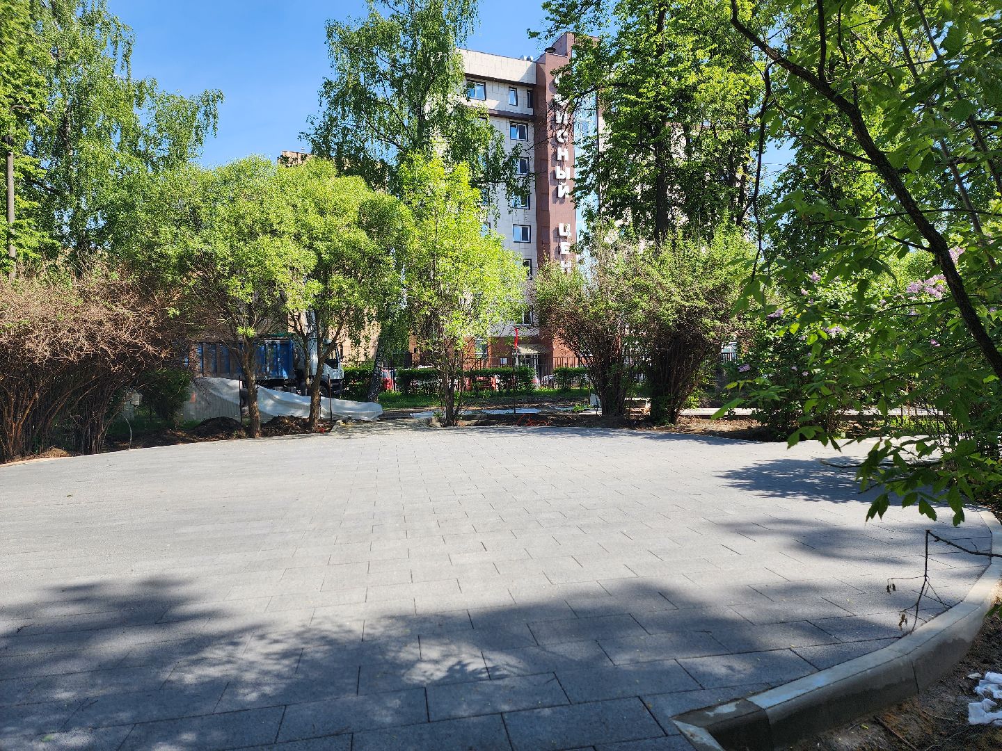 королёв, благоустройство сквера в королеве, ркк энергия в королеве,