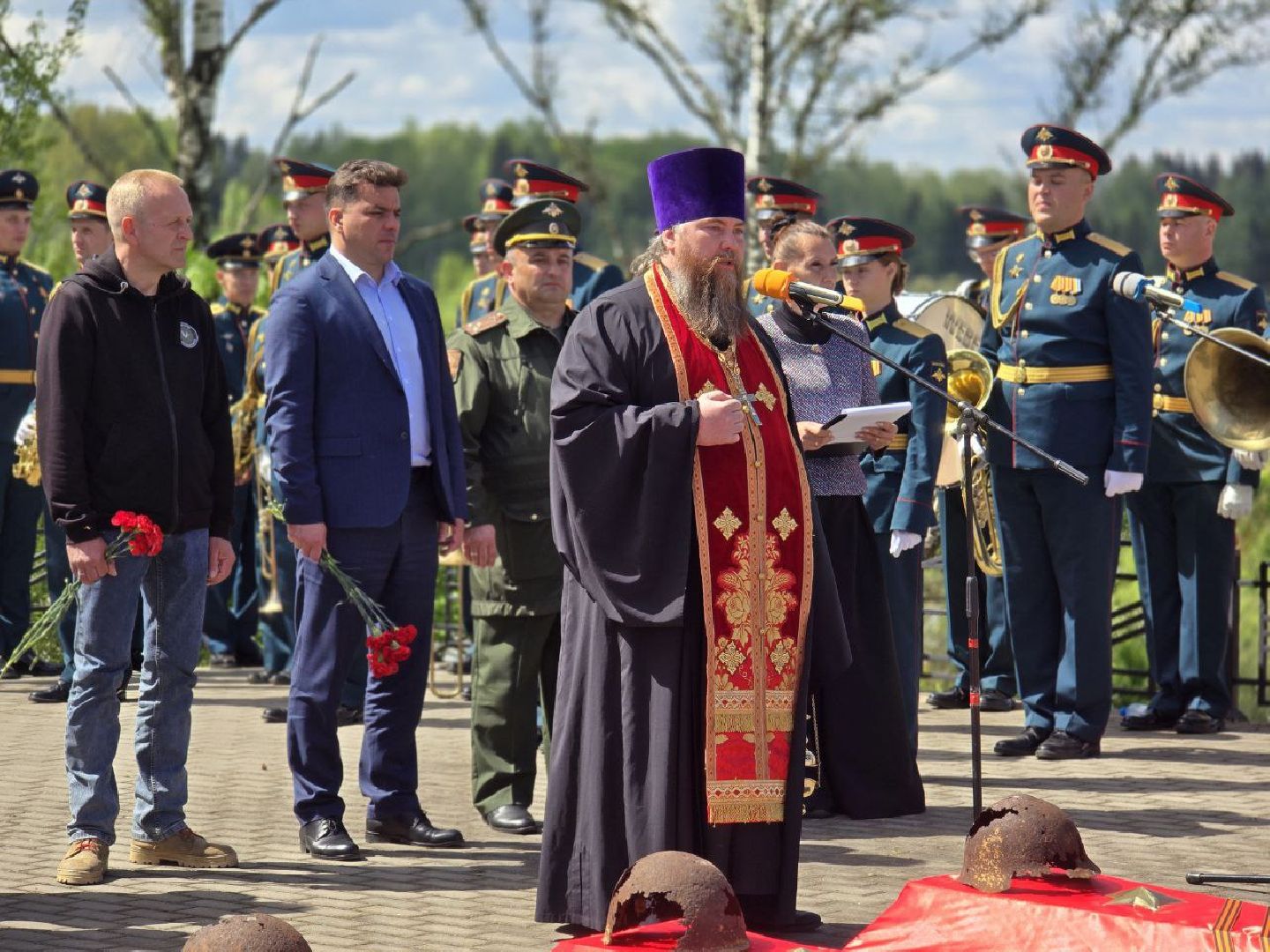 можайск, можайский муниципальный округ, подмосковье, перезахоронение, великая отечественная война, солдаты красной армии, воины, герои, обрели вечный покой,
