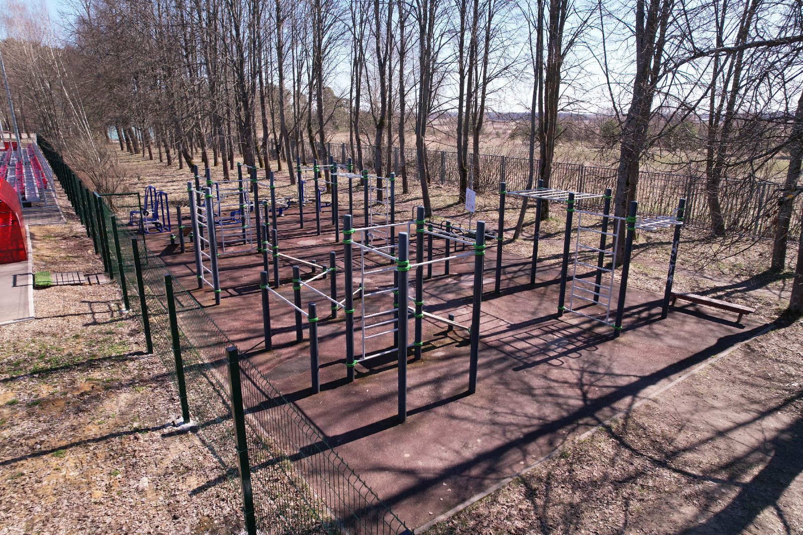 видео с коптера, стадион протва,