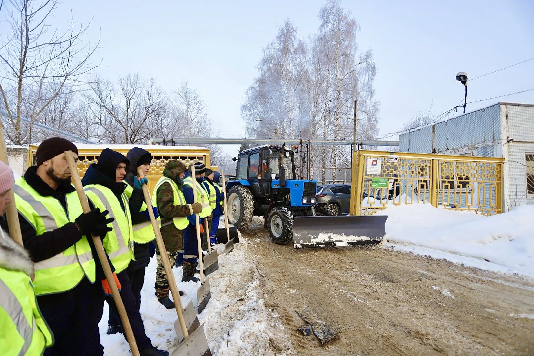 ЖКХ, коммунальные службы, уборка территории, Фрязино