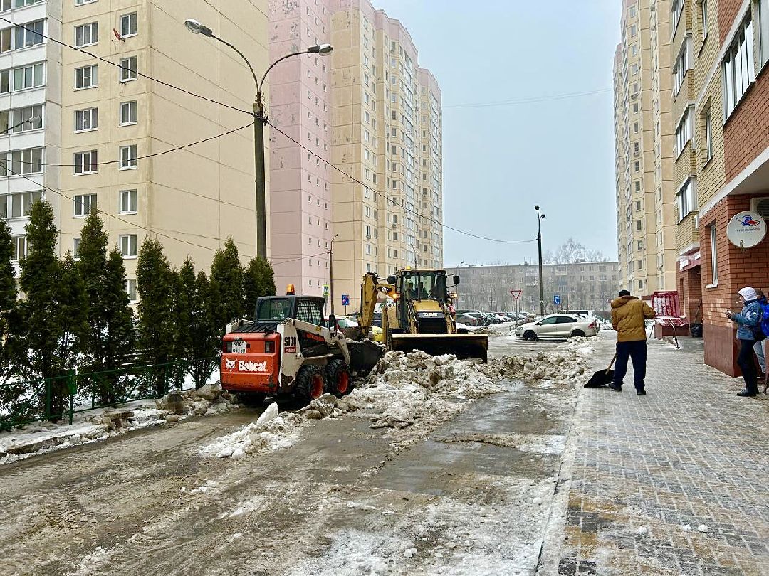 ЖКХ, коммунальные службы, уборка территории, Фрязино