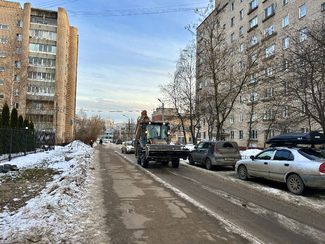 ЖКХ, коммунальные службы, уборка территории, Фрязино