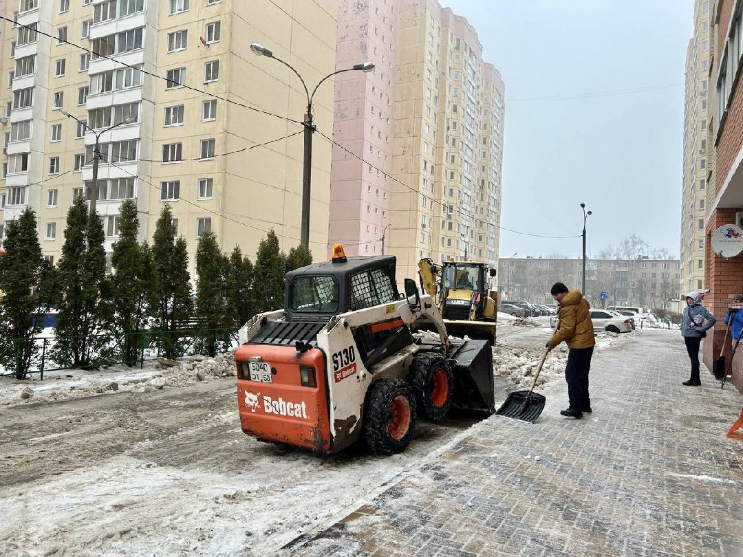ЖКХ, коммунальные службы, уборка территории, Фрязино