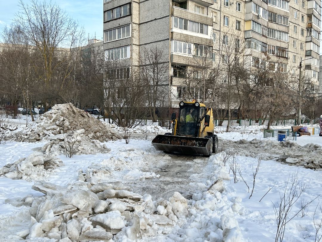ЖКХ, коммунальные службы, уборка территории, Фрязино
