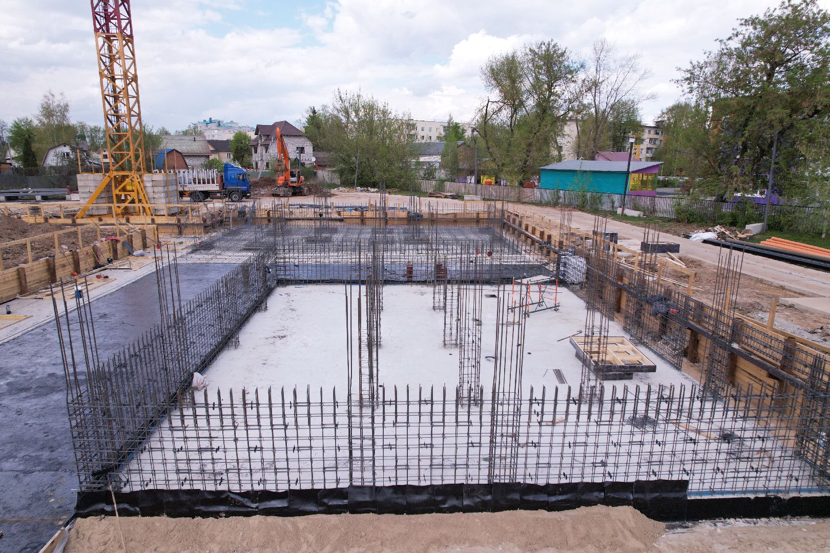 видео с коптера, Бронницкий лицей, образование в бронницах,