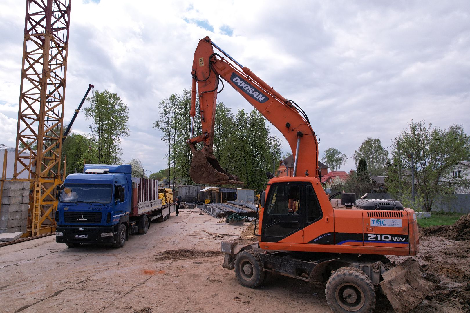 видео с коптера, Бронницкий лицей, образование в бронницах,
