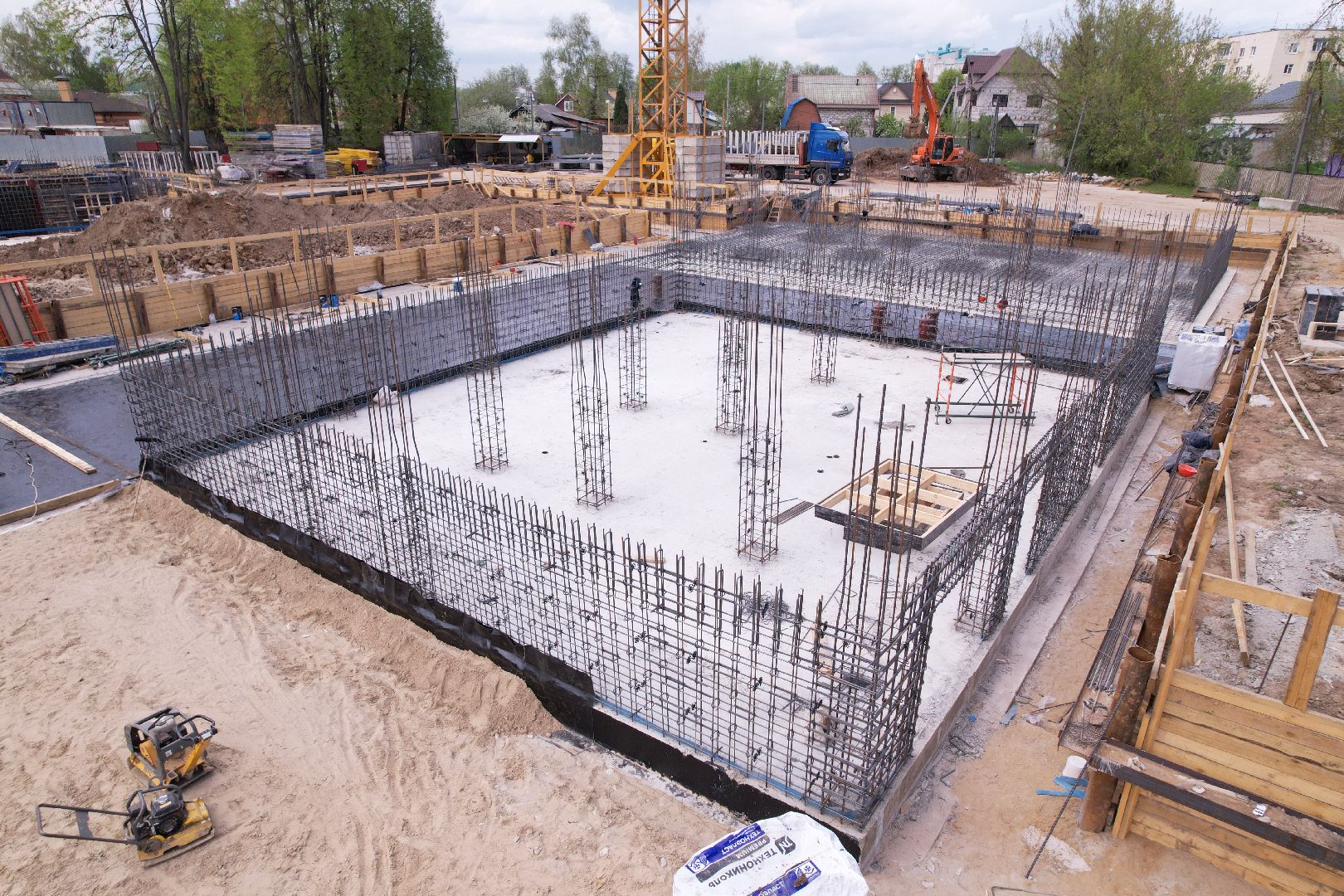 видео с коптера, Бронницкий лицей, образование в бронницах,