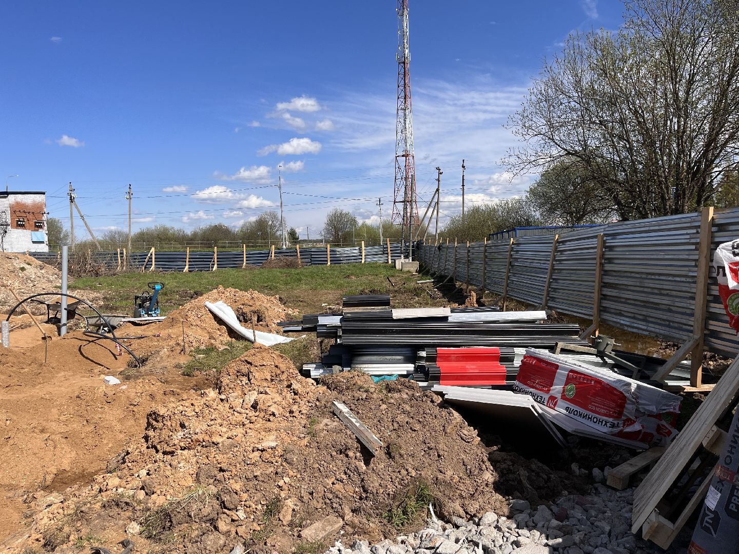 Шаховская, фап, строительство