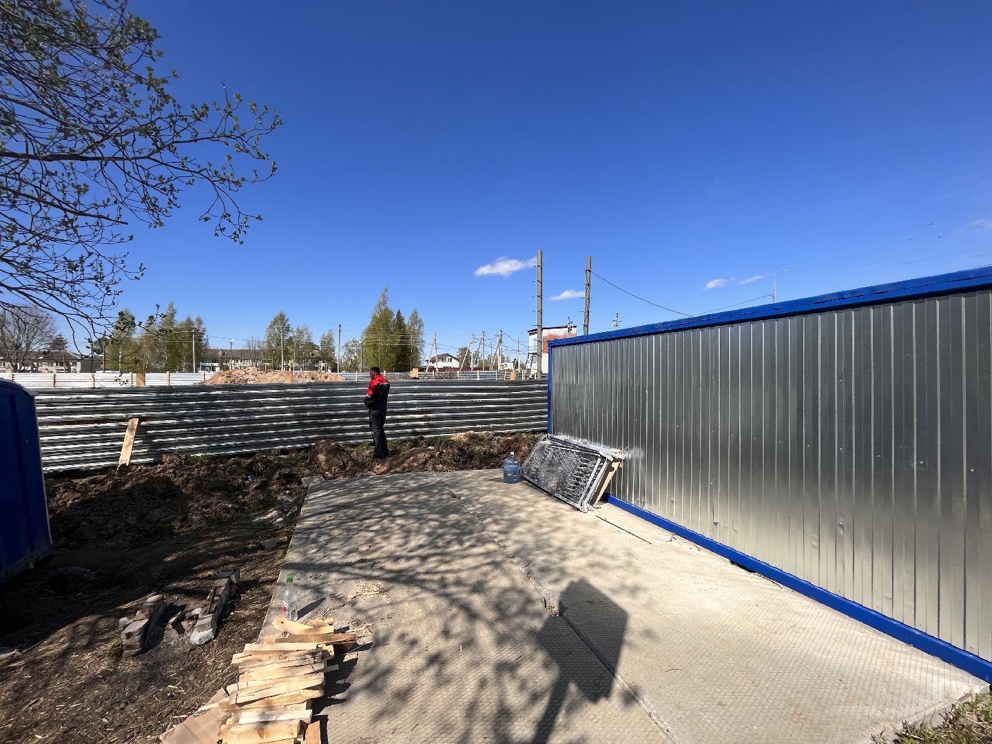 Шаховская, фап, строительство