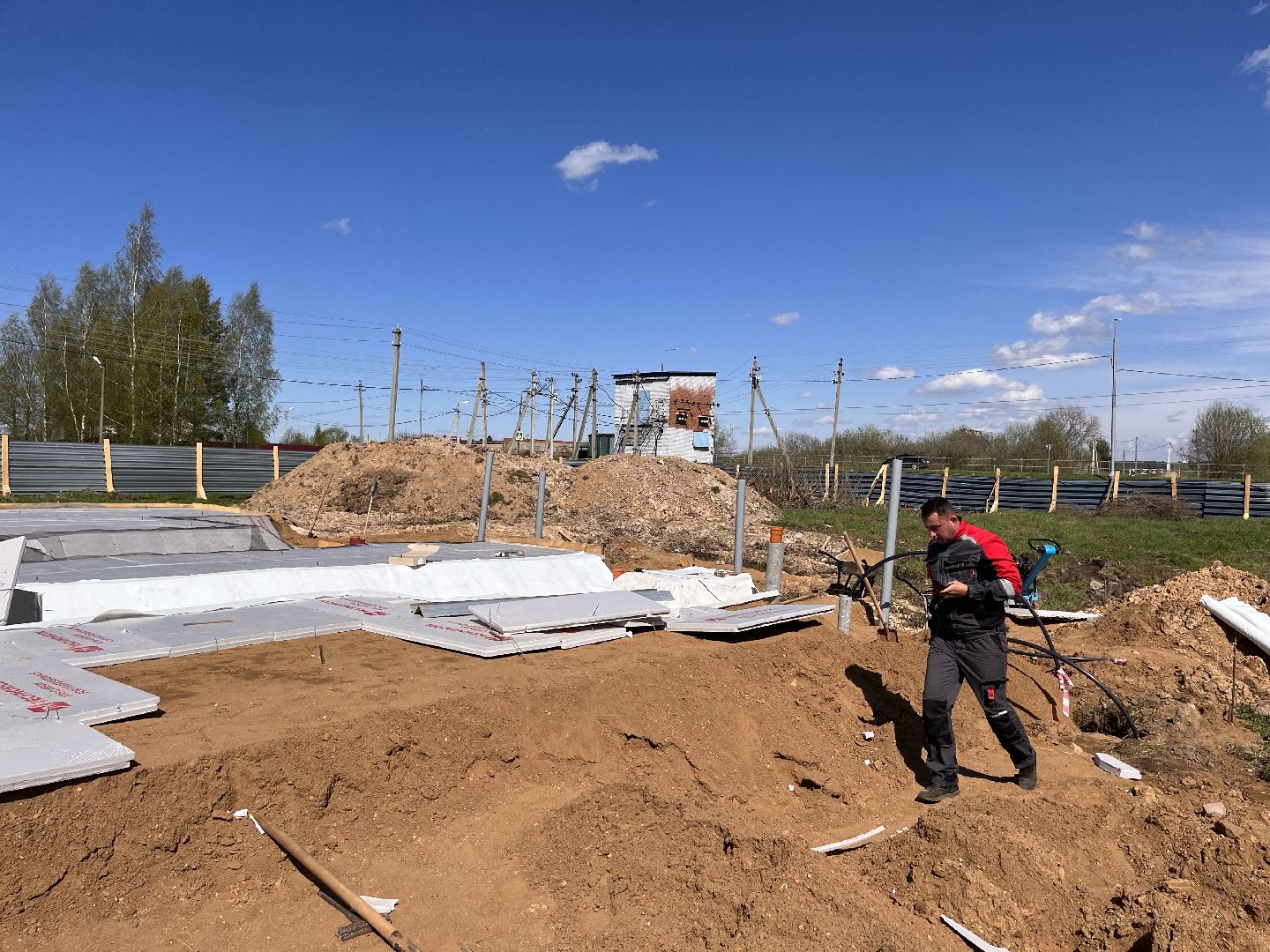 Шаховская, фап, строительство