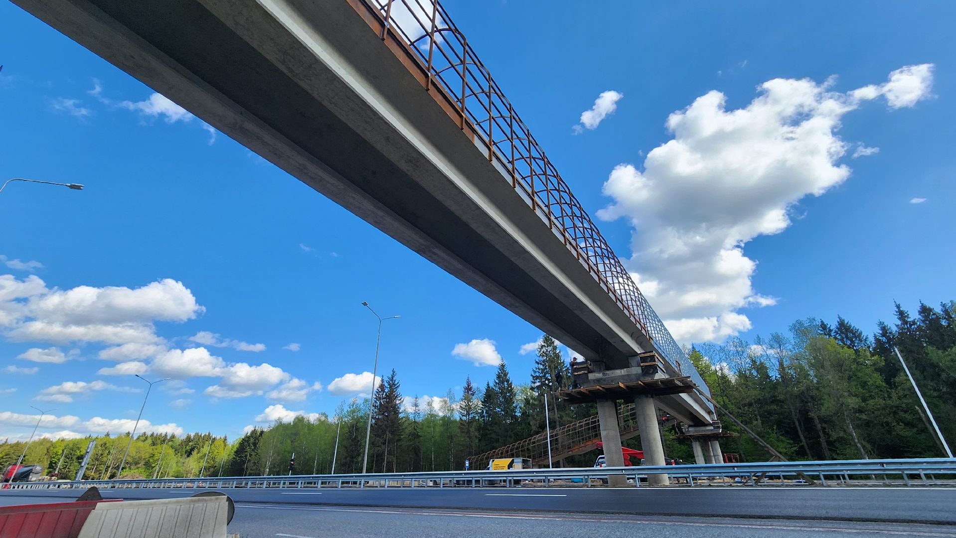 Руза, Минское шоссе , федеральная дорога, расширение дороги, наземный переход,