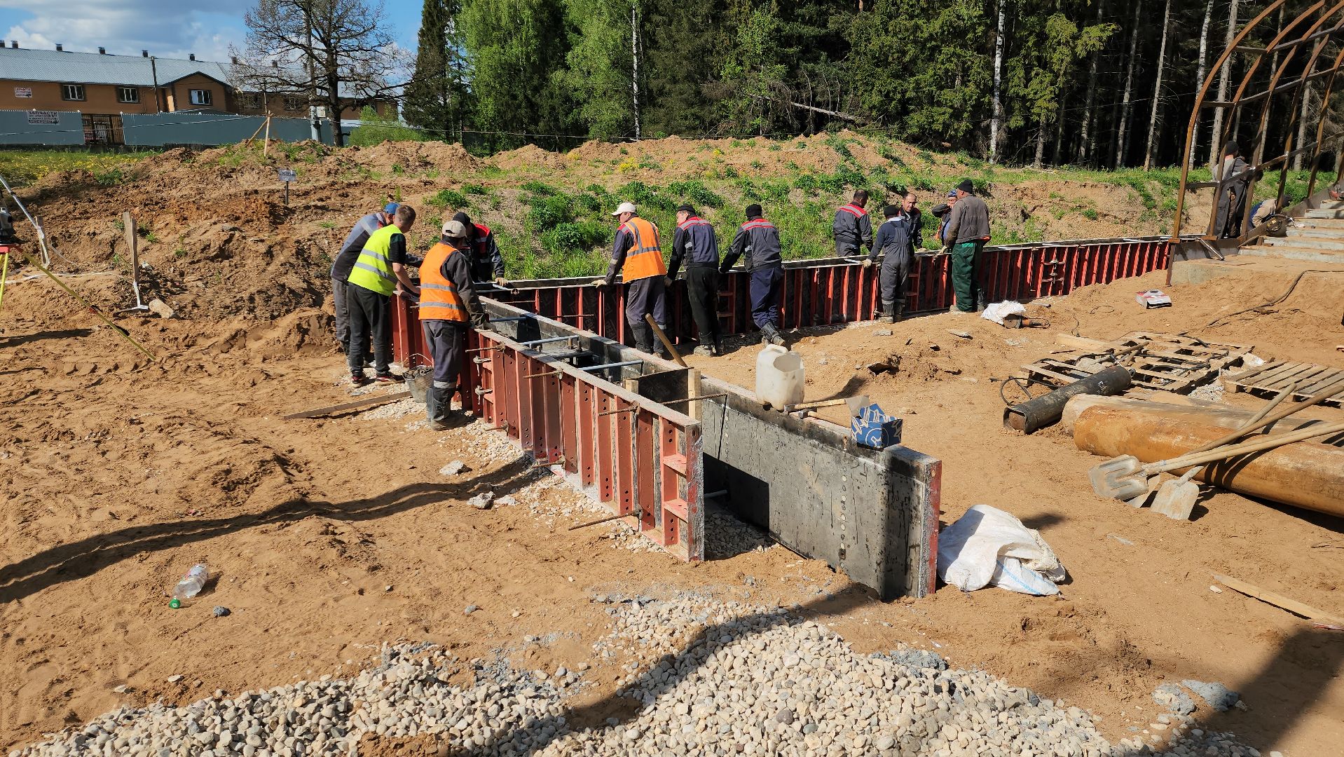 Руза, Минское шоссе , федеральная дорога, расширение дороги, наземный переход,