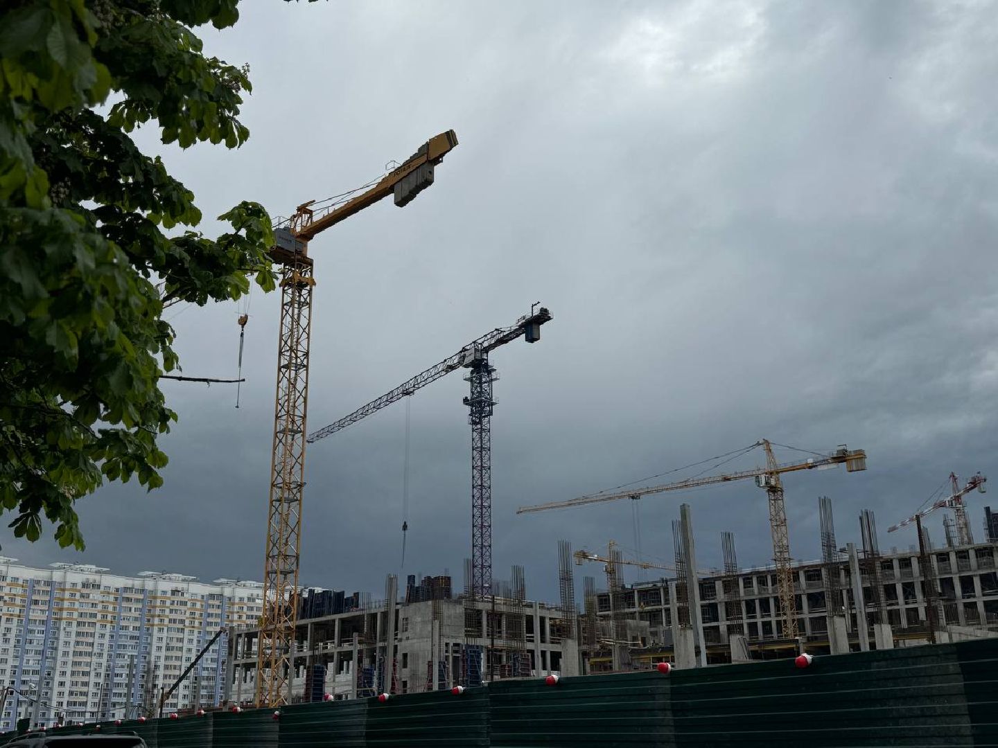 строительсво, больница, ольгино,