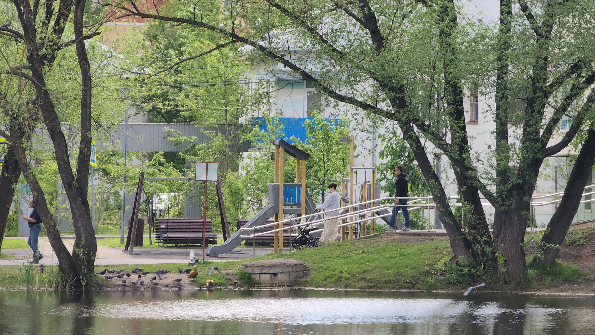 Благоустройство , Всероссийское голосование, Лобня, Сквер,