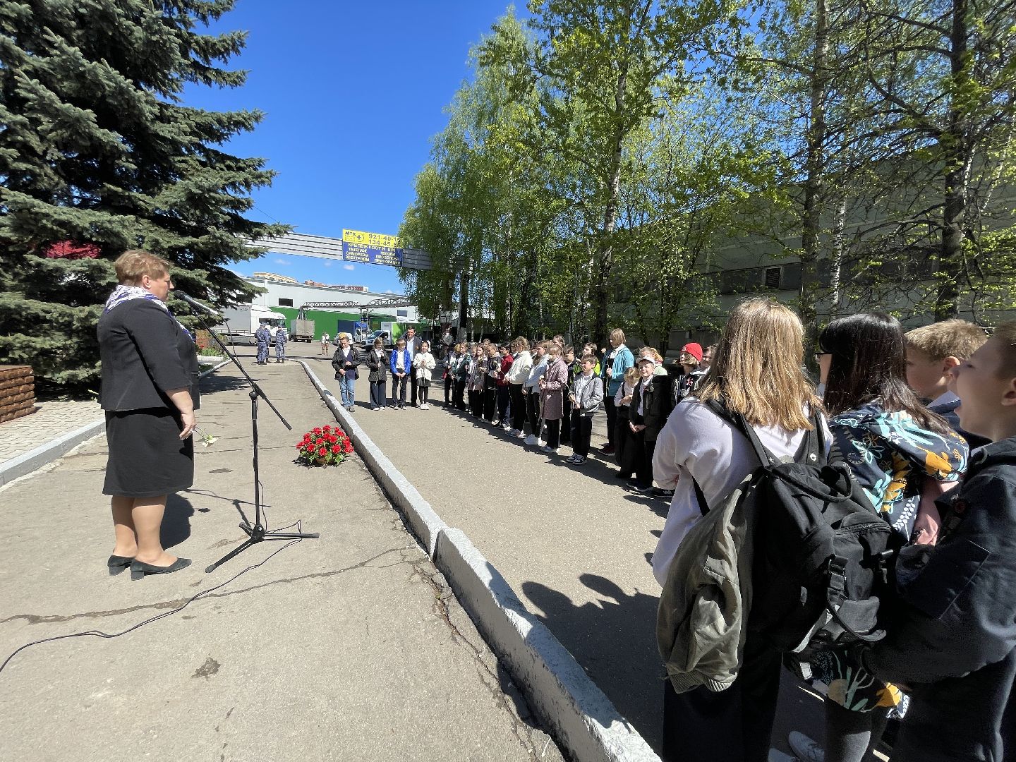 День Победы, школа, мемориал, Одинцово, завод,