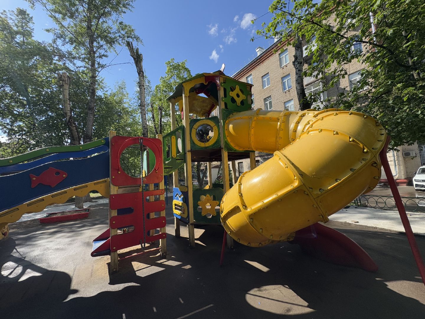 Балашиха, благоуйстройство, детская площадка , Микрорайон Дзержинского ,