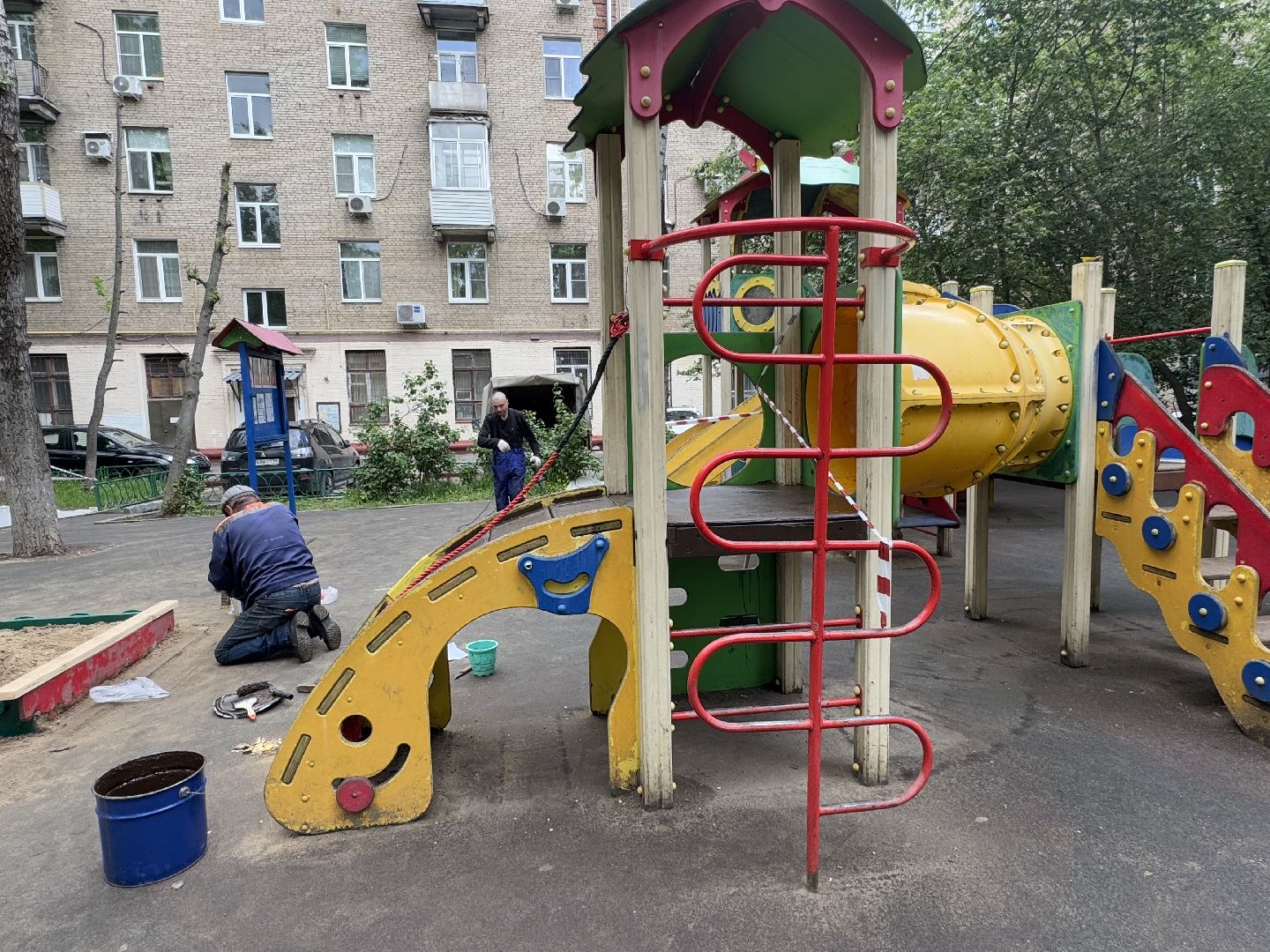 Балашиха, благоуйстройство, детская площадка , Микрорайон Дзержинского ,