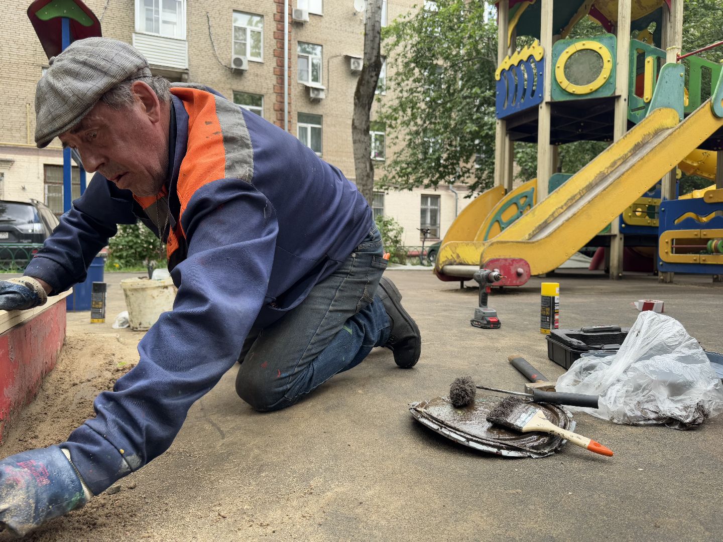 Балашиха, благоуйстройство, детская площадка , Микрорайон Дзержинского ,