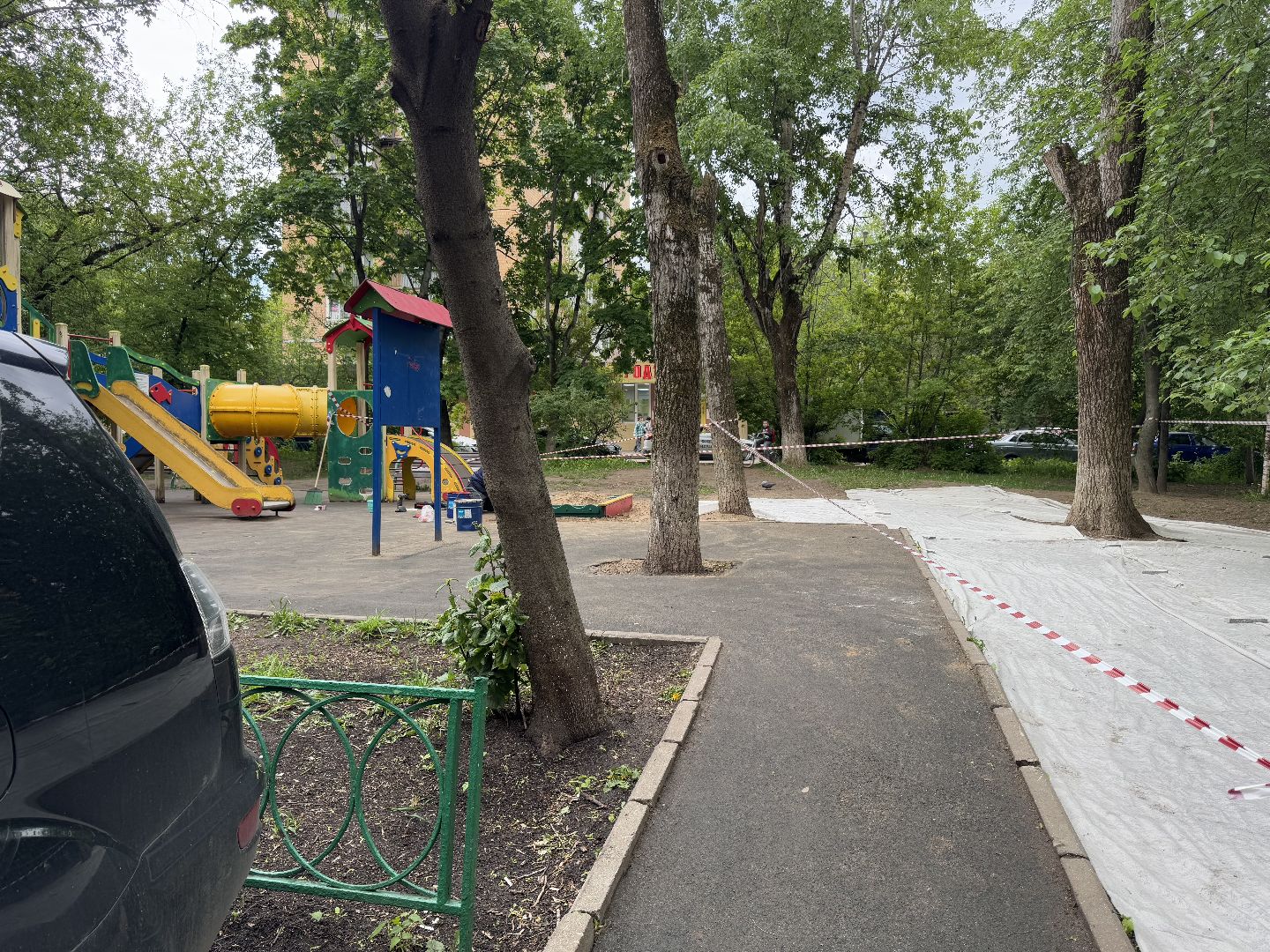 Балашиха, благоуйстройство, детская площадка , Микрорайон Дзержинского ,