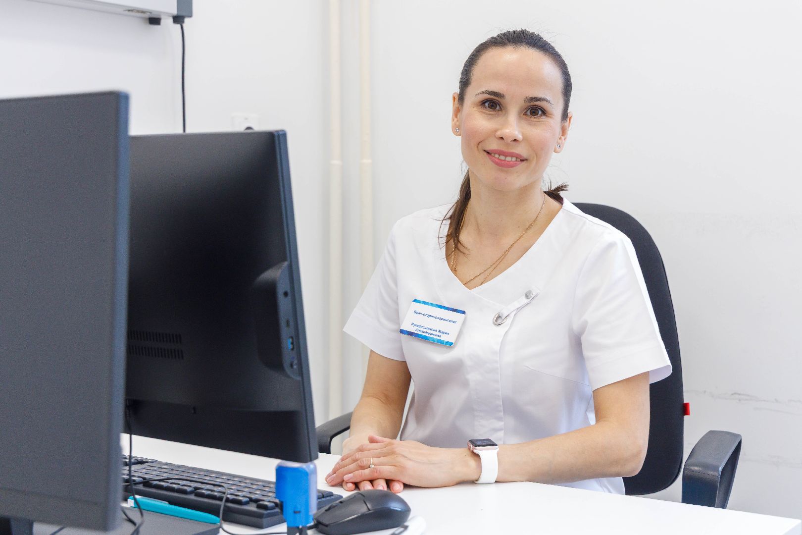 люберецкая  областная больница, поликлиника, врач-отоларинголог, новый доктор,