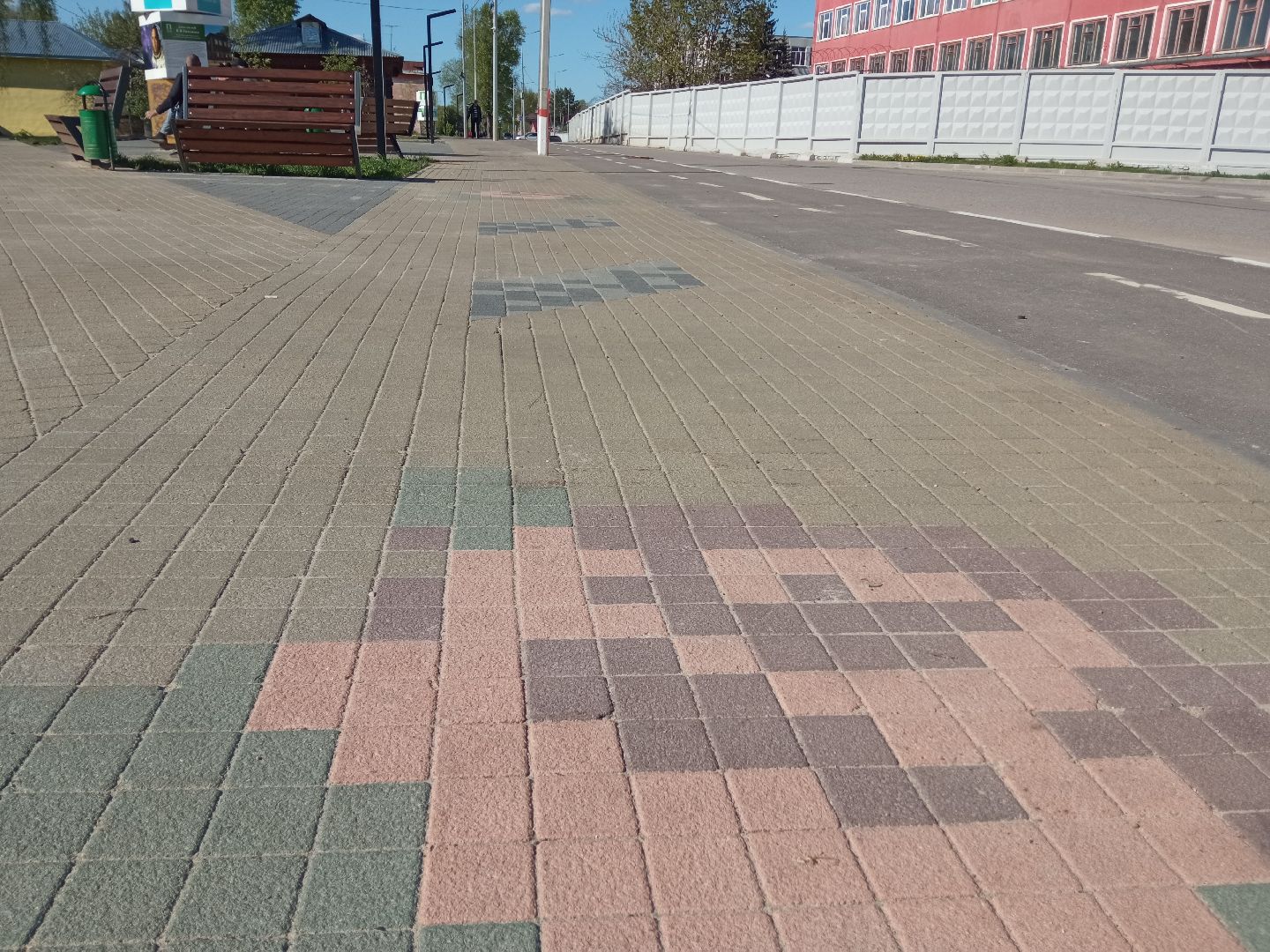 Павловский Посад, городской округ Павловский Посад, платки, туристы, пешеходная зона