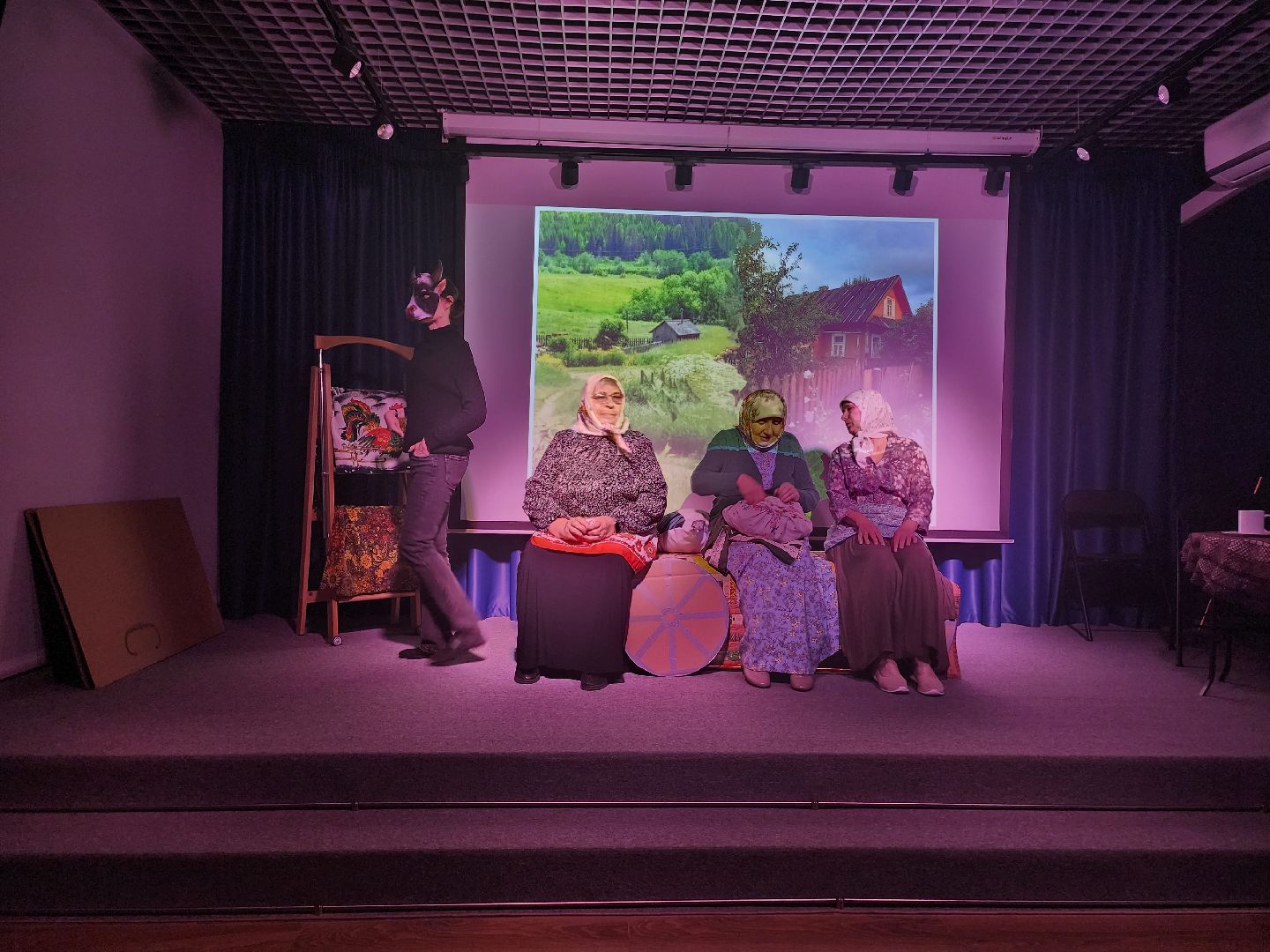 долгопрудный, микрорайон Северный, театр на долгих прудах, централизованная библиотечная система, марьино поле, спектакль, центральная модельная библиотека,