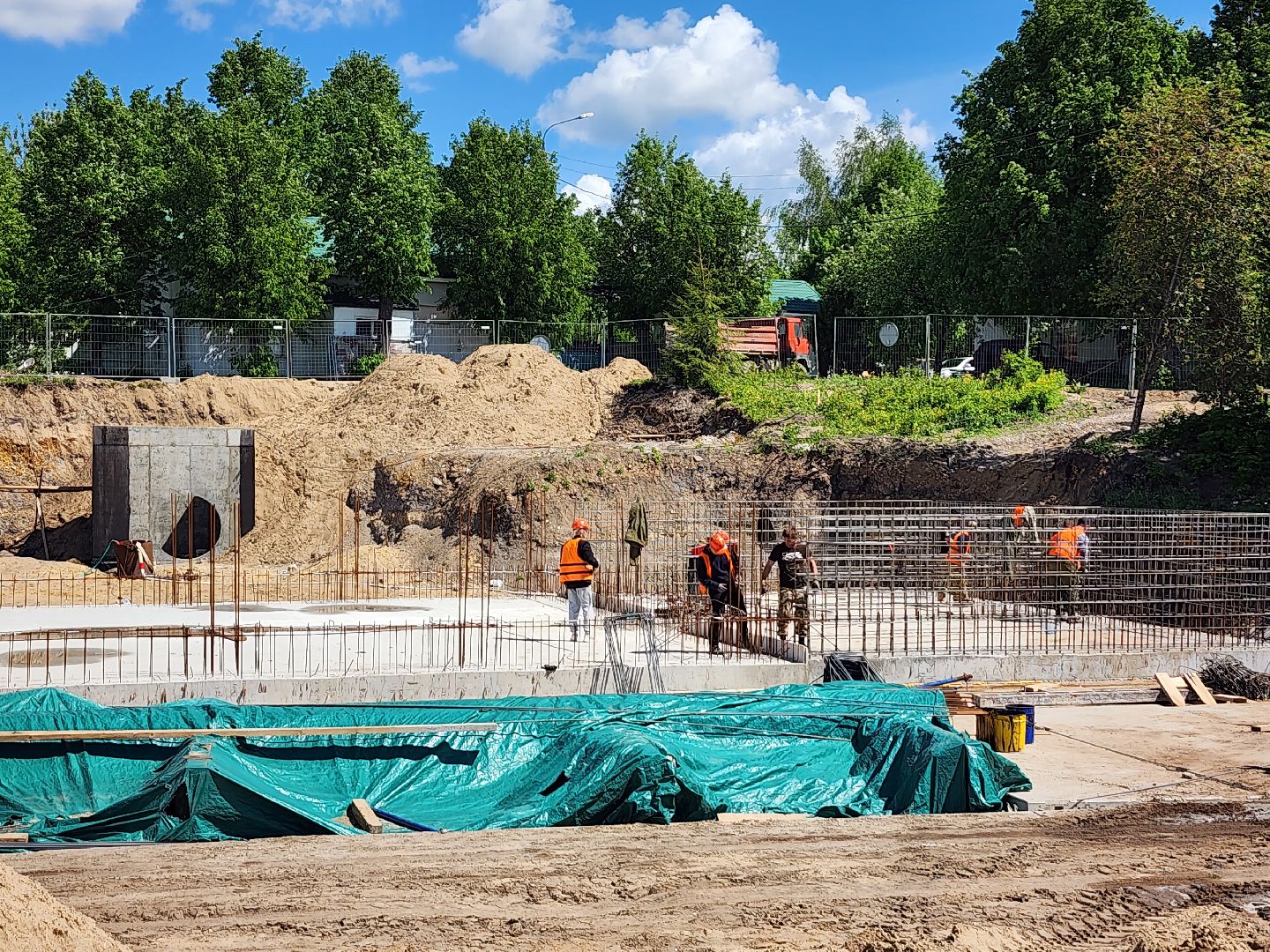 серпухов, реконструкция очистных сооружений, городские очистные, экология, строительство, безымянный переулок,