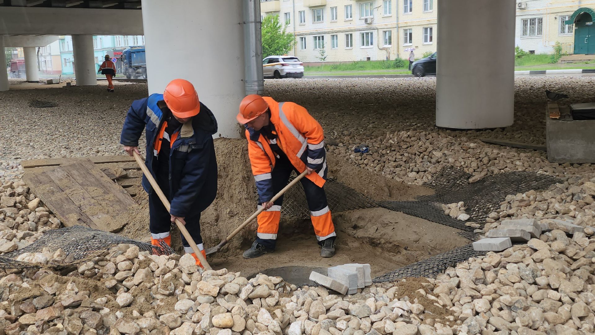 Люберцы, строительство, подземный пешеходный переход, реконструкция октябрьского проспекта,