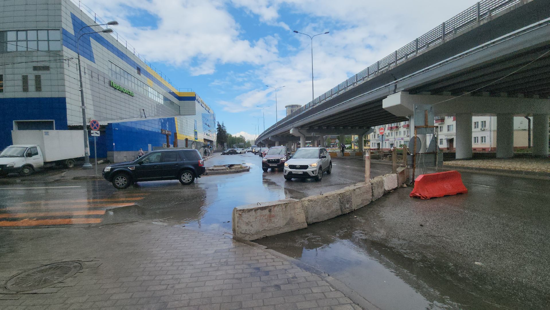 Люберцы, строительство, подземный пешеходный переход, реконструкция октябрьского проспекта,