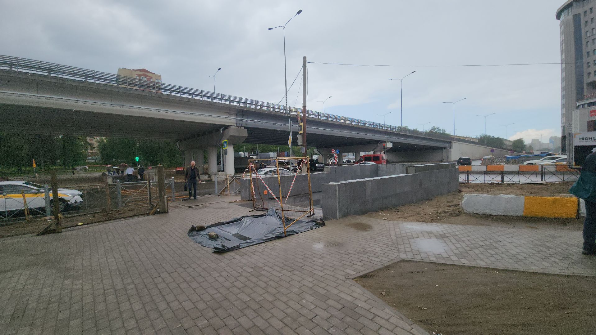 Люберцы, строительство, подземный пешеходный переход, реконструкция октябрьского проспекта,