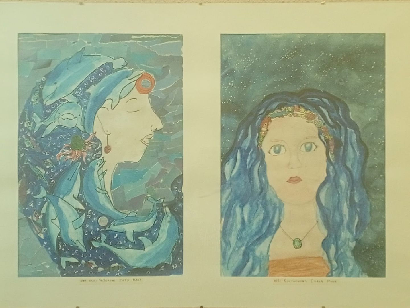 экспозиция, вертикалки, картины, детские рисунки,фантазия,художественная выставка, дом культуры,