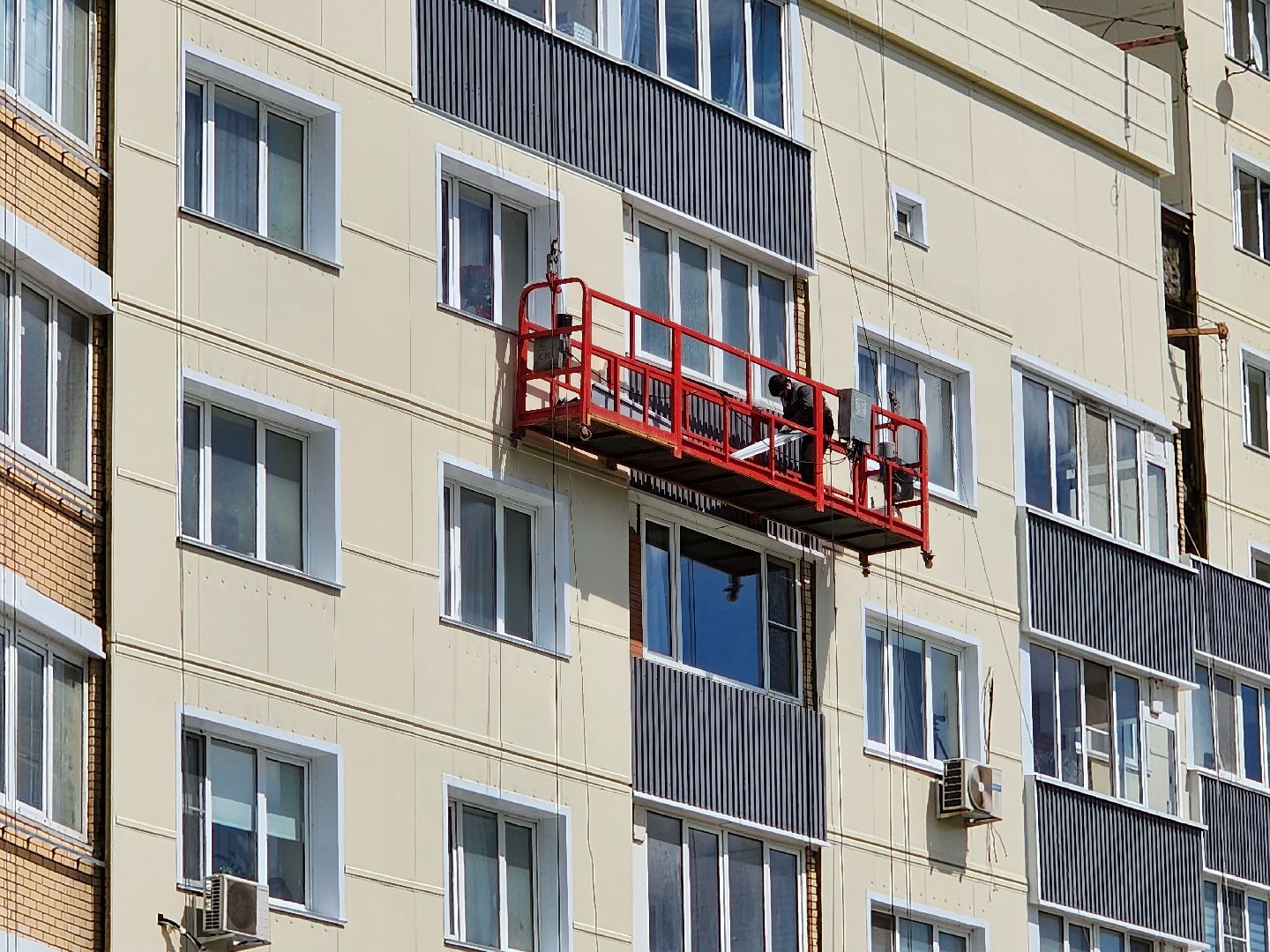 чехов, улица дружбы, жк посейдон, капремонт фасада, реконструкция, утепление, облицовка, наружная отделка фасада, теплоизоляция, гидроизоляция, капитальный ремонт,