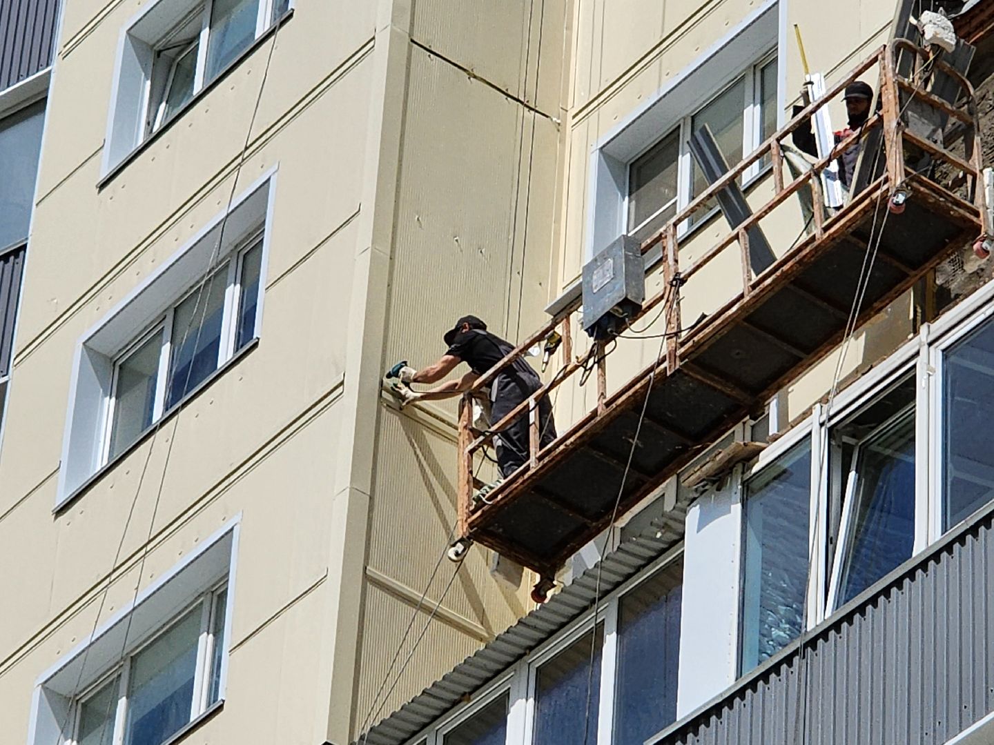 чехов, улица дружбы, жк посейдон, капремонт фасада, реконструкция, утепление, облицовка, наружная отделка фасада, теплоизоляция, гидроизоляция, капитальный ремонт,