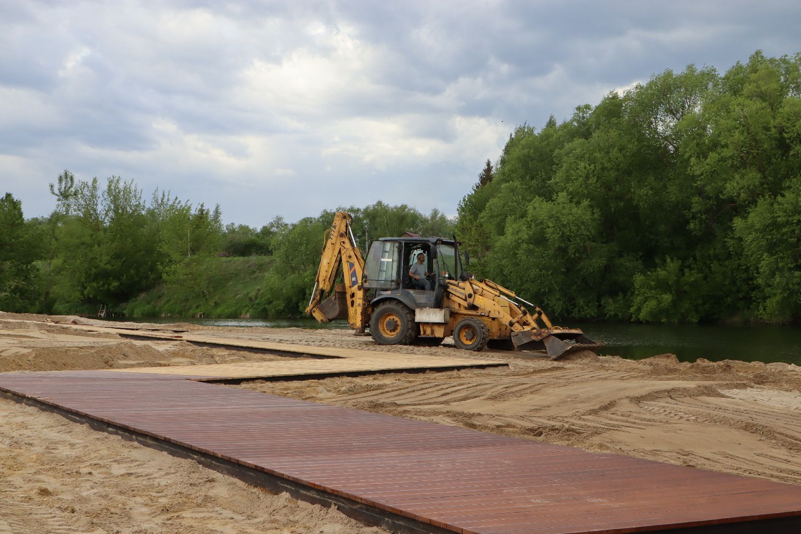 серебряные пруды, парк серебряный, пляж,