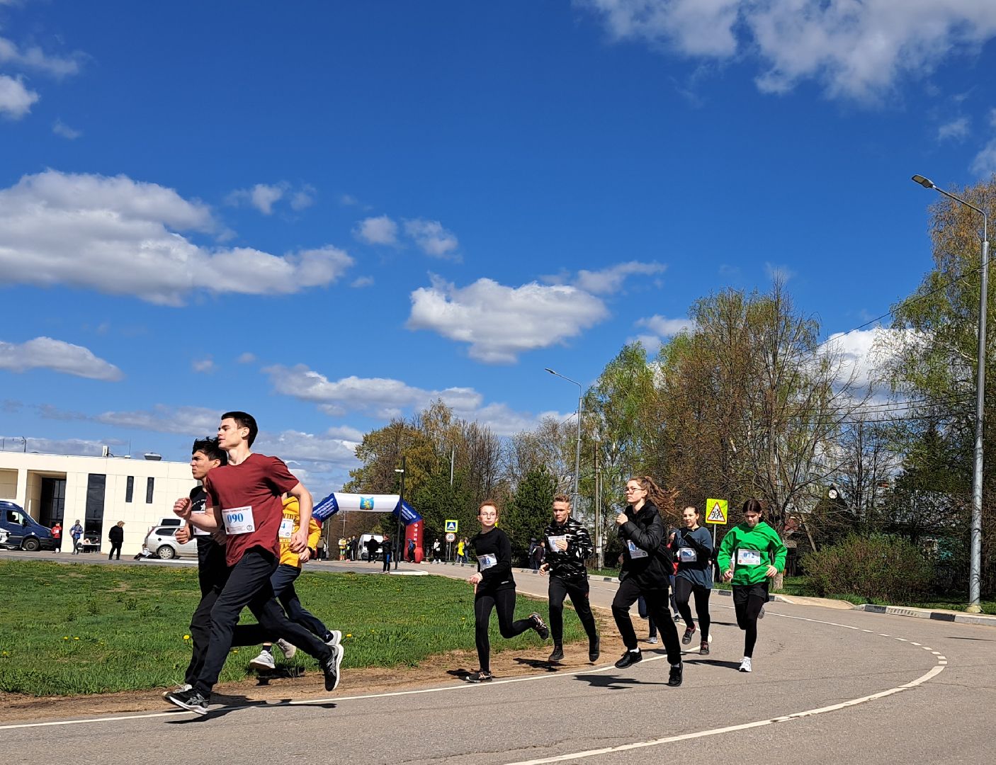 Рузский городской округ, Петрищево, забег, спорт, Зоя Космодемьянская, Вера Волошина