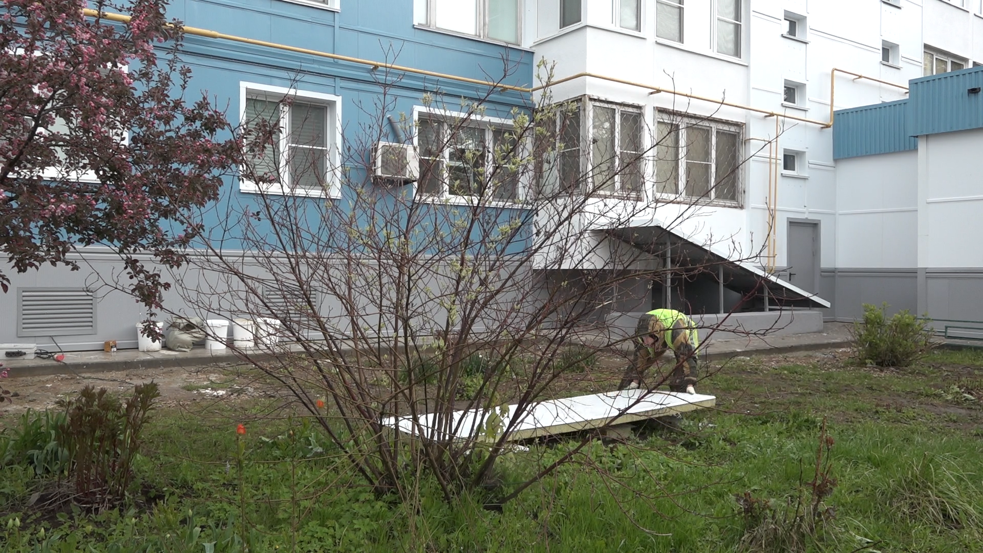 благоустройство территории,капитальный ремонт дома, мкд капремонт, фонд капремонта мо, ремонт фасада дома,