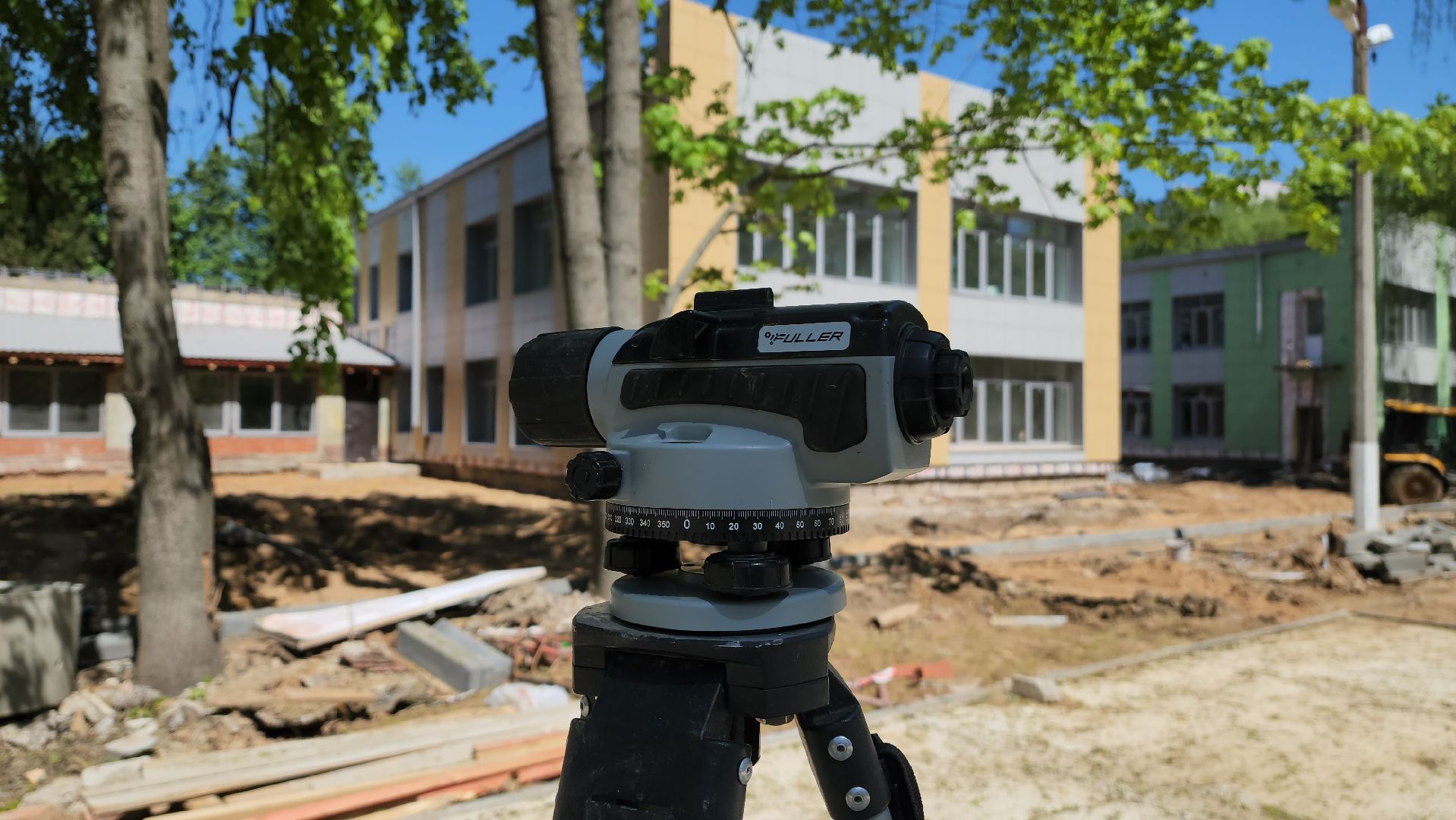 красногорск, стройка,дошкольное отделение,