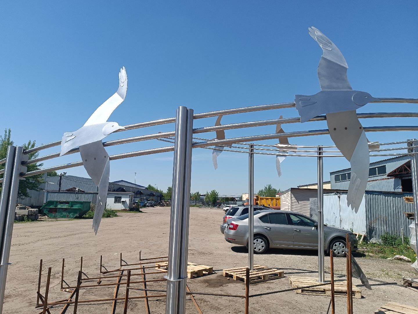 люберцы, мастерская, фонтан, Арт-обект, Изделия из стали,