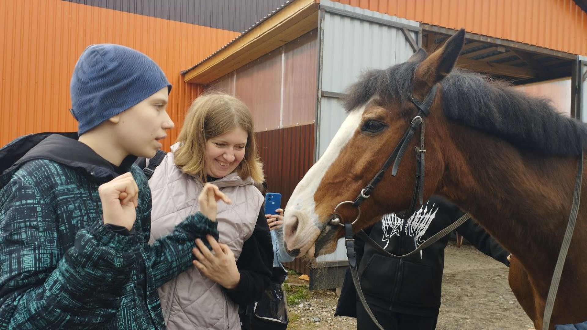 ивантеевка, центр социального обслуживания, иппотерапия, лошади, дети с овз, дети инвалиды,конный клуб,