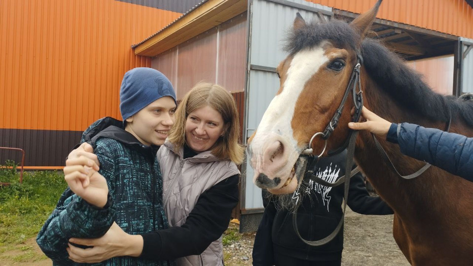 ивантеевка, центр социального обслуживания, иппотерапия, лошади, дети с овз, дети инвалиды,конный клуб,