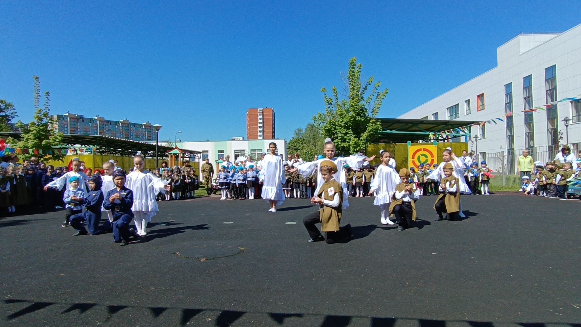 детский сад, лобня, юбилей победы,