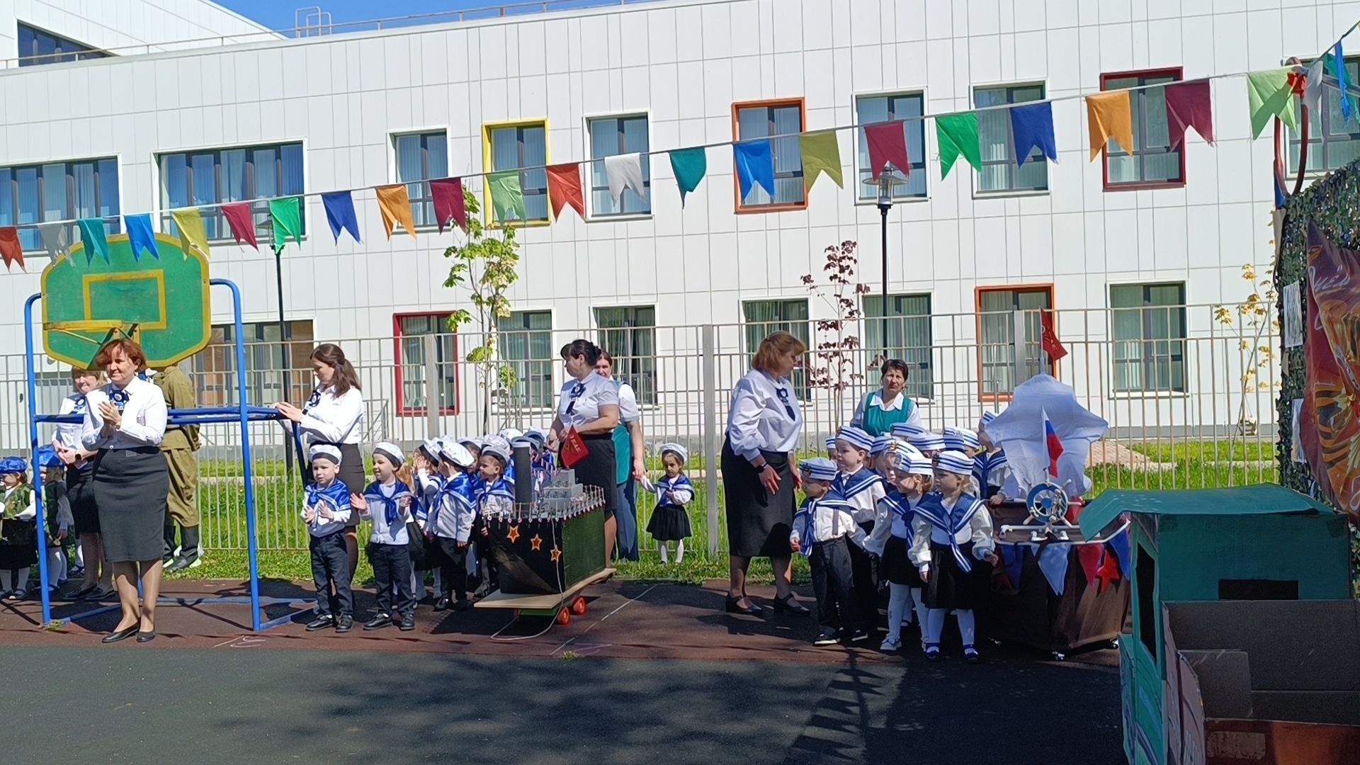 детский сад, лобня, юбилей победы,