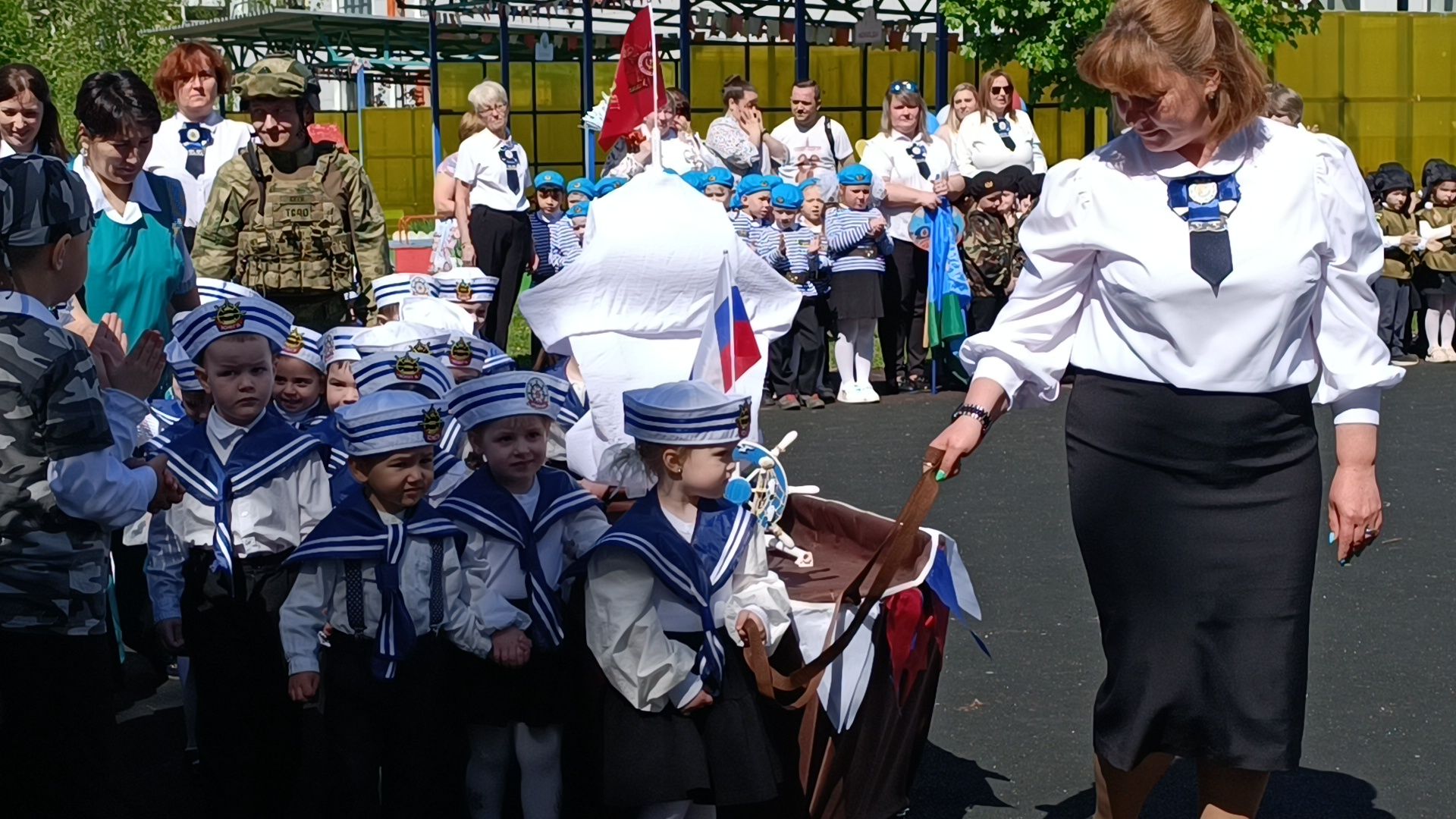 детский сад, лобня, юбилей победы,