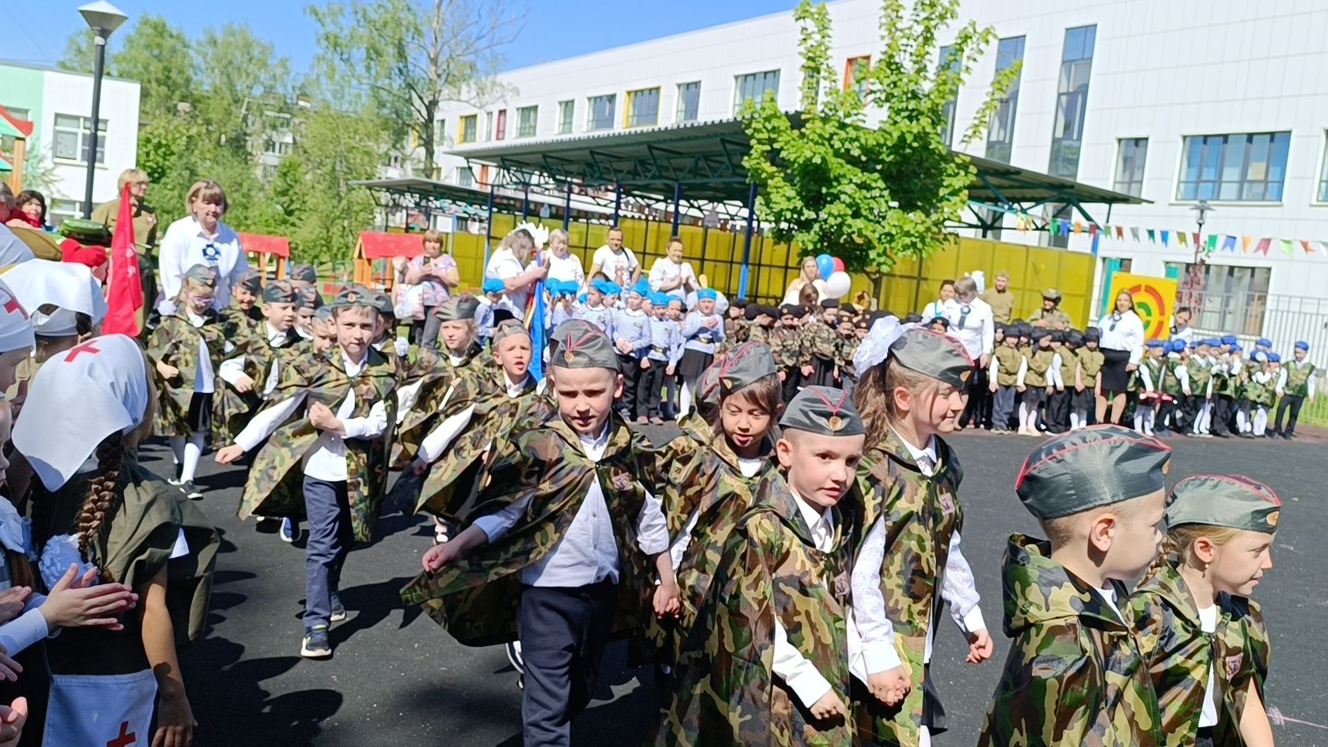 детский сад, лобня, юбилей победы,