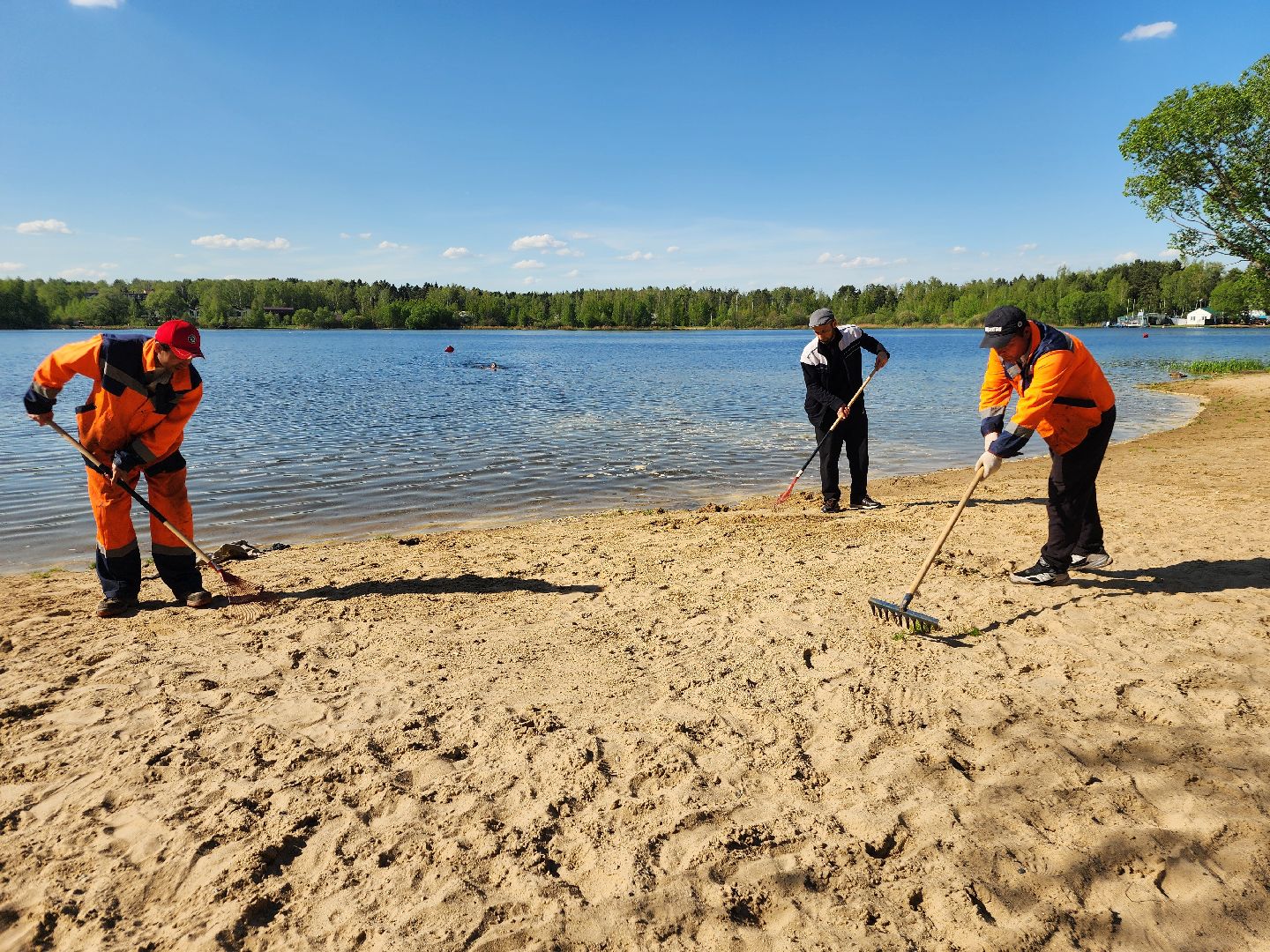 фрязино, пляж, летний отдых, пляжный сезон,