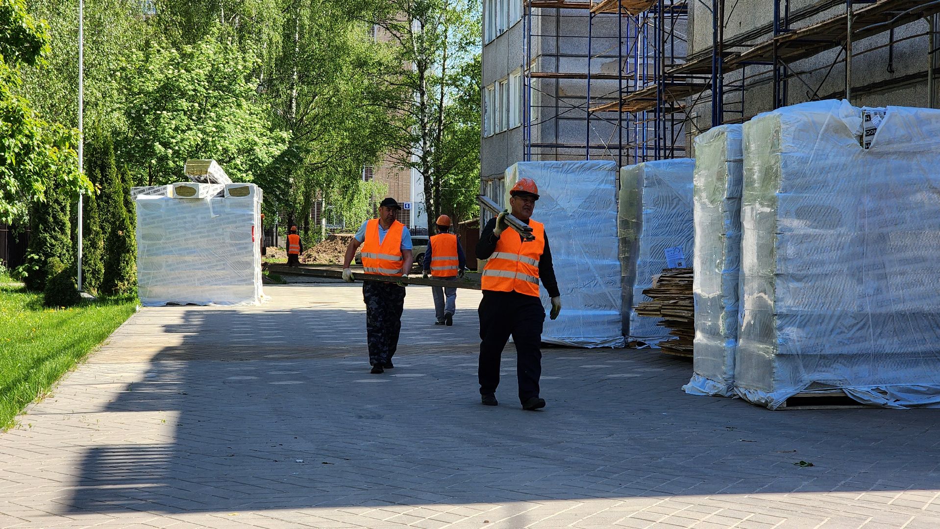 строительство, капремонт школы, лосино-петровский,