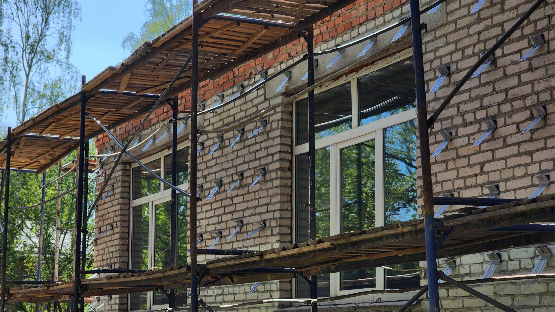 строительство, капремонт школы, лосино-петровский,