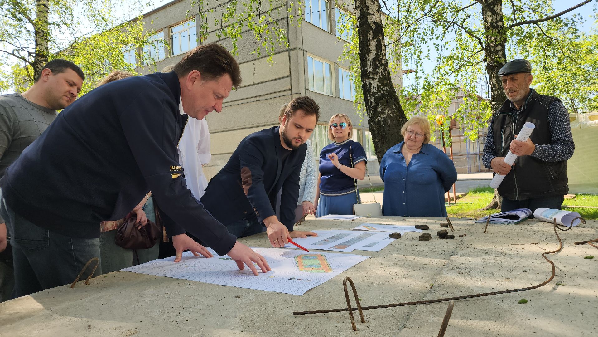 строительство, капремонт школы, лосино-петровский,